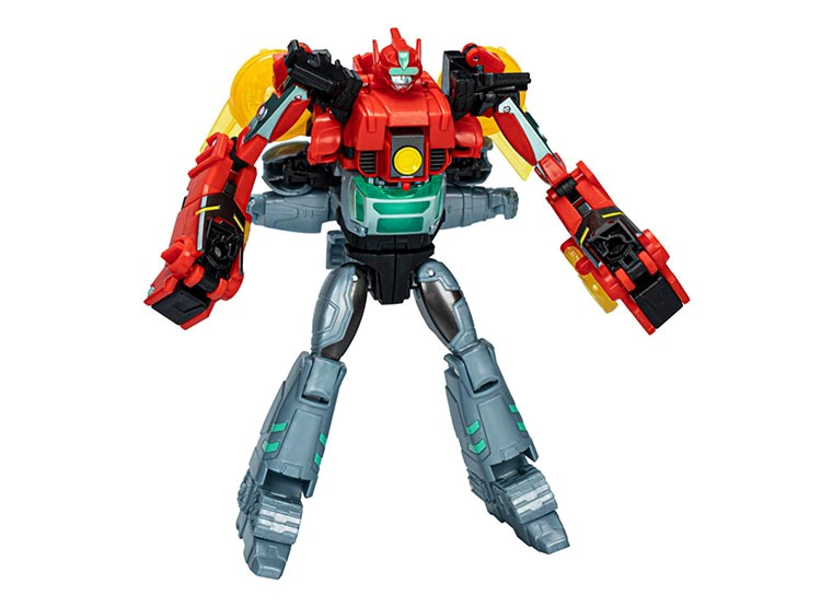 FIGURA DE ACCIÓN TRANSFORMERS EARTH SPARK CYBER-COMBINER TERRAN TWITCH Y ROBBY MALTO - 3
