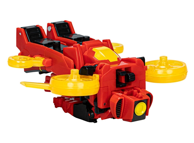 FIGURA DE ACCIÓN TRANSFORMERS EARTH SPARK CYBER-COMBINER TERRAN TWITCH Y ROBBY MALTO - 5
