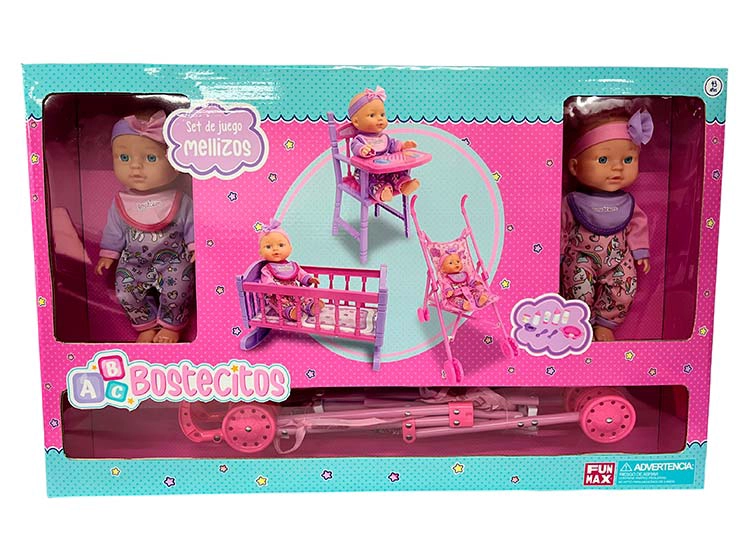 MUÑECA BOSTECITOS SET XL ACCESORIOS - 1