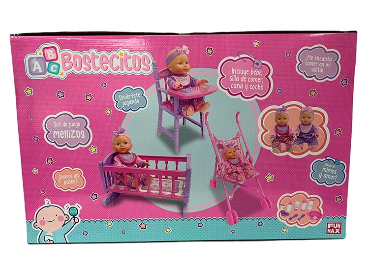 MUÑECA BOSTECITOS SET XL ACCESORIOS - 2