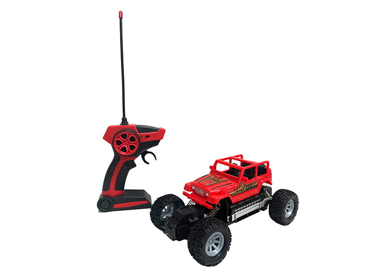AUTO RADIO CONTROLADO EBX MULTIFUNCIÓN ROJO - 3