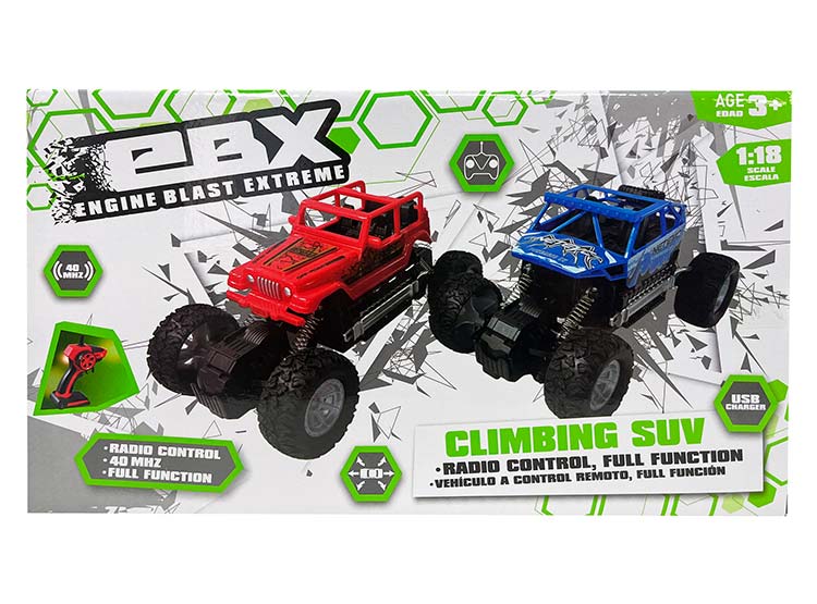 AUTO RADIO CONTROLADO EBX MULTIFUNCIÓN ROJO - 8