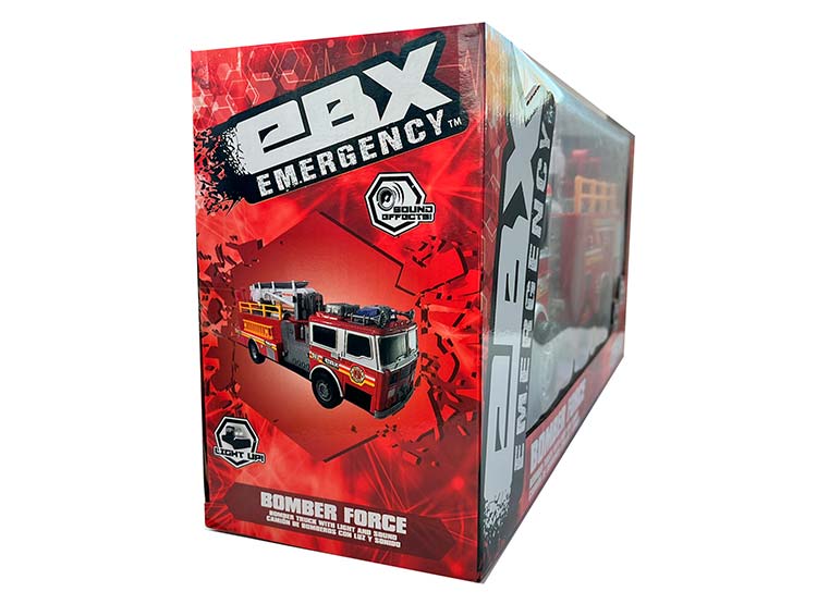 VEHÍCULO EBX EMERGENCIA BOMBEROS 50CM - 3