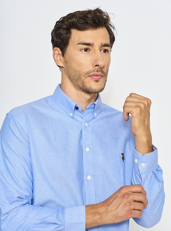 CAMISA MANGA LARGA ALGODÓN HOMBRE US POLO ASSN  - 3