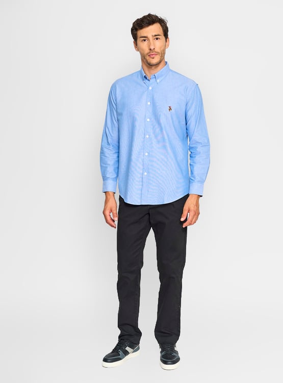 CAMISA MANGA LARGA ALGODÓN HOMBRE US POLO ASSN  - 4