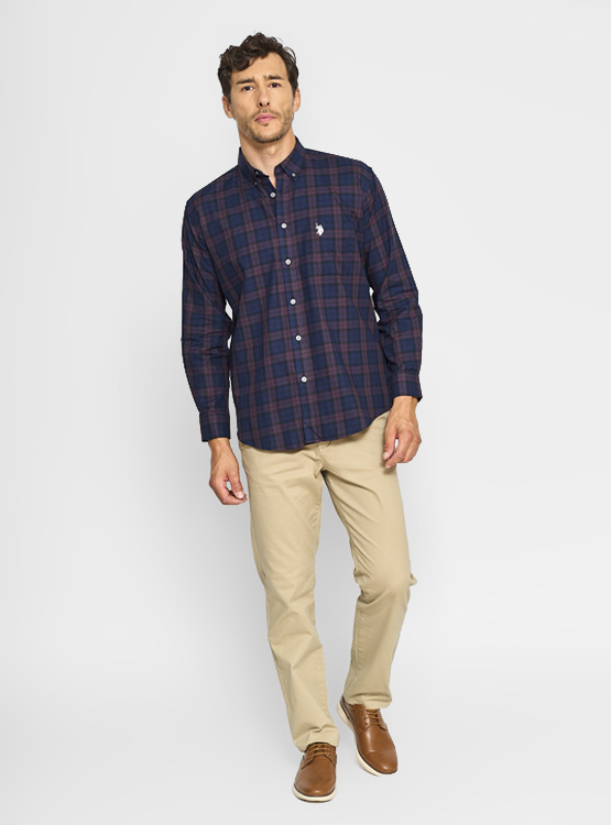 CAMISA MANGA LARGA ALGODÓN HOMBRE US POLO ASSN  - 4
