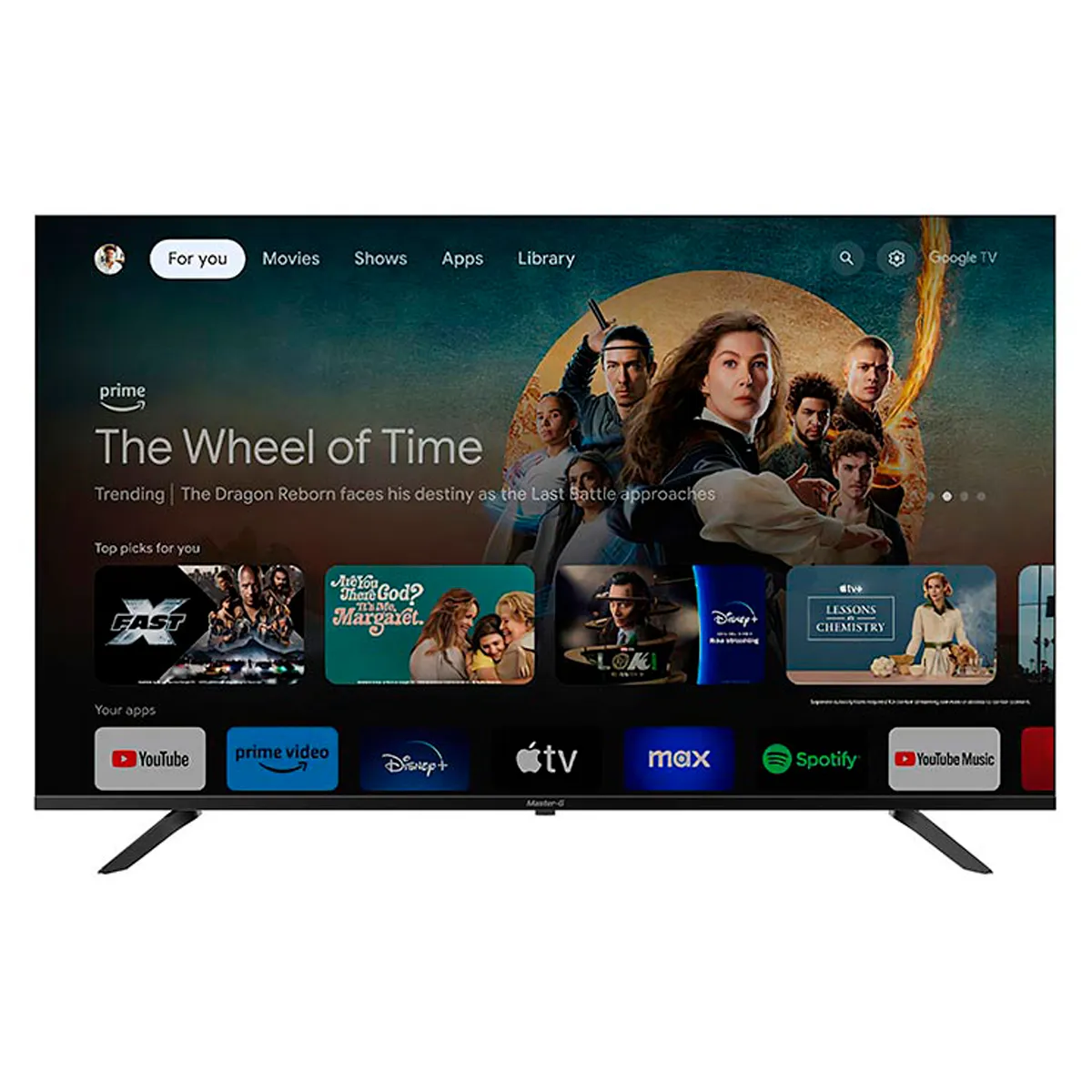 SMART TV MASTER G UHD 4K 58" MGGK58UFQ - 3