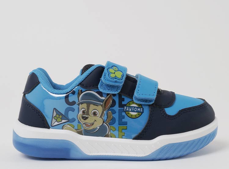ZAPATILLAS NIÑO PAW PATROL CASUALES CELESTE PAW PATROL