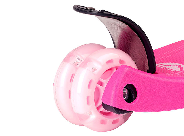 TRISCOOTER MAXI AJUSTABLE FUCSIA CON LUCES - 4