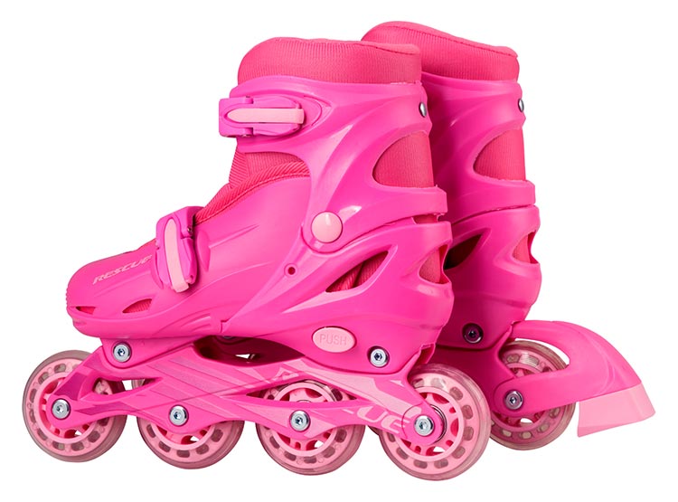 PATÍN ROLLER AJUSTABLE TALLA 30-33 FUCSIA - 2