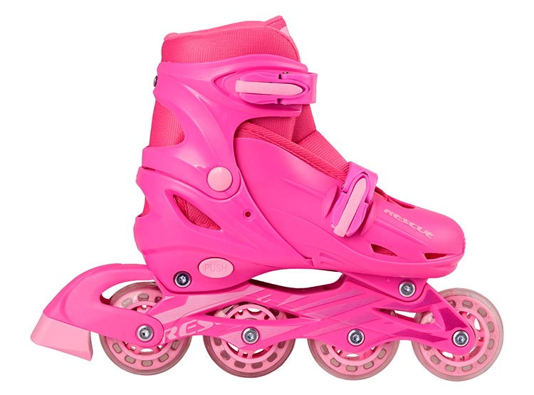 PATÍN ROLLER AJUSTABLE TALLA 30-33 FUCSIA - 3