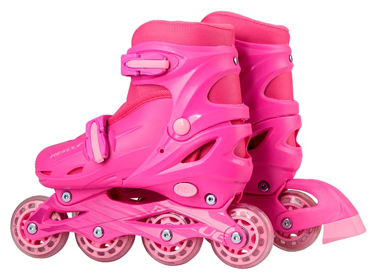 PATÍN ROLLER AJUSTABLE TALLA 34-37 FUCSIA - 2