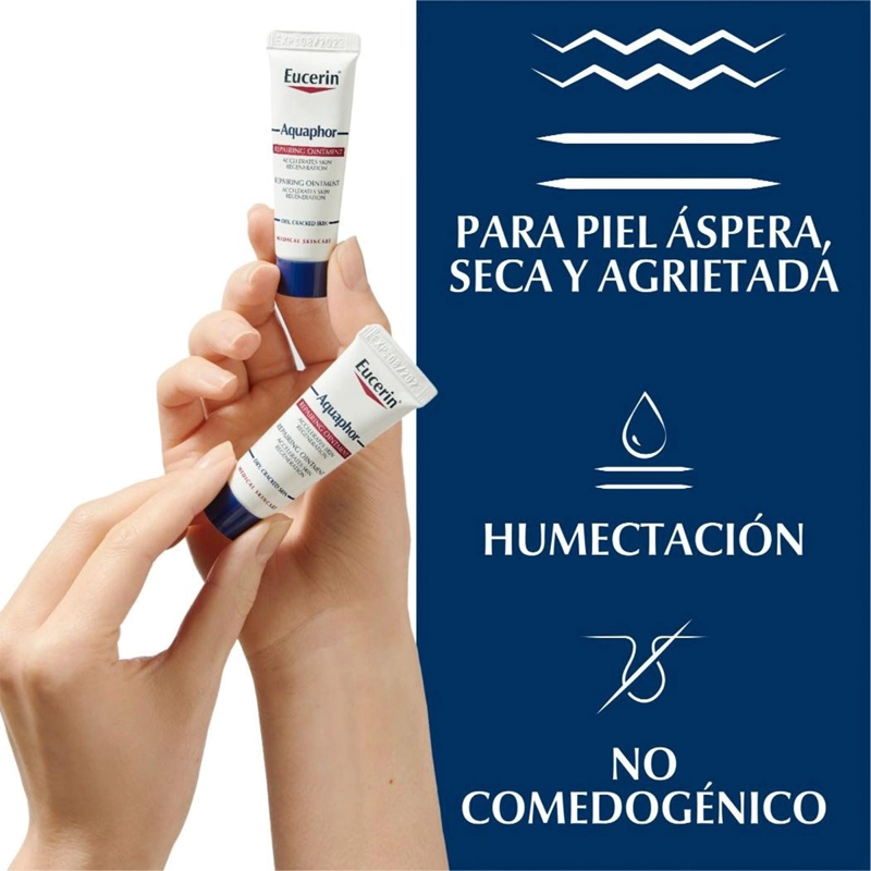 POMADA CORPORAL EUCERIN GEL PROTECTORA REPARADORA AQUAPHOR 220 ML - 3