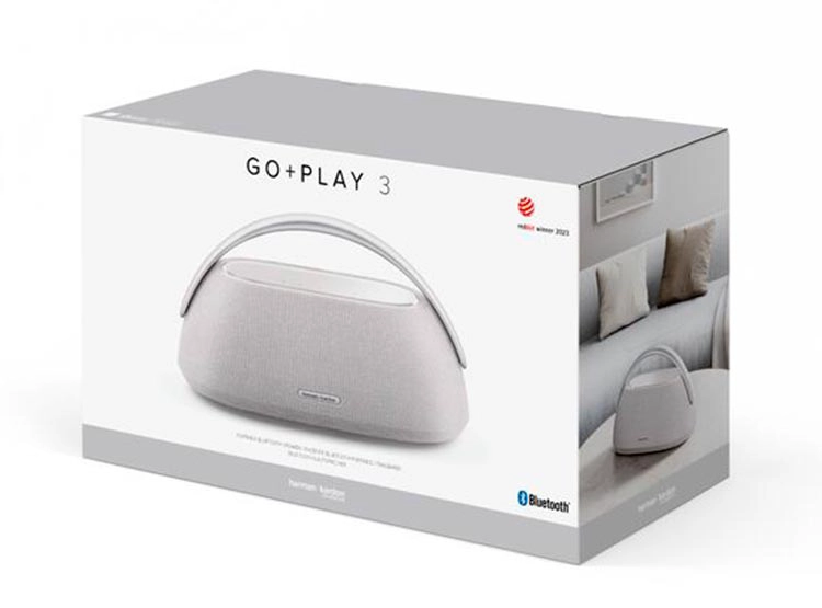 PARLANTE BLUETOOTH HARMAN KARDON GO + PLAY 3 GRIS - 10