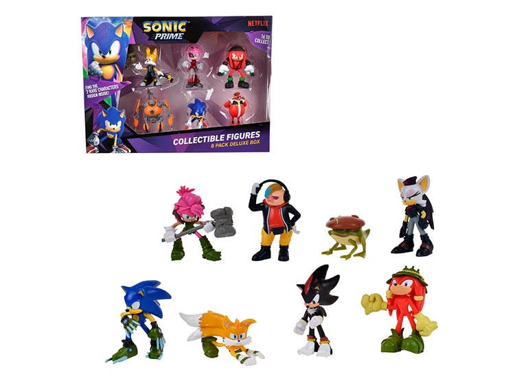 PACK 8 FIGURAS SONIC 7 CMS - 1