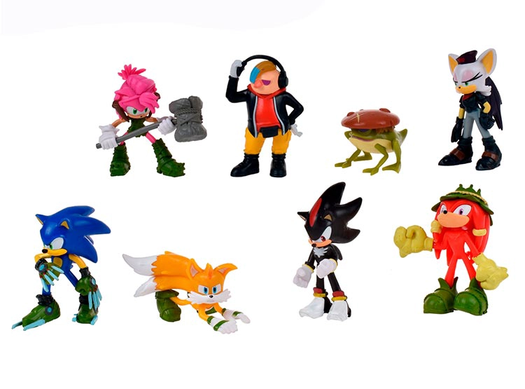 PACK 8 FIGURAS SONIC 7 CMS - 2