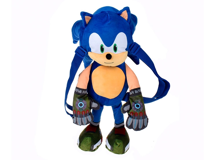 PELUCHE MOCHILA SONIC 30 CMS - MODELO ALEATORIO - 3