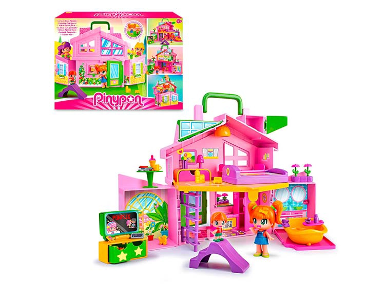 Playset Maletín Pensión De Vampirina – Set De Juego Portátil Con 2 Figuras Y Accesorios, Ideal Para Llevar A Cualquier Parte, +3 Años