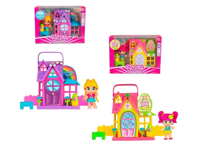 PLAYSET MINI CASA CON MUÑECA - 1