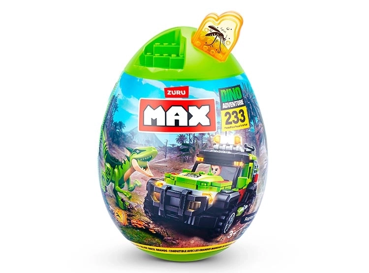 SET 233 BLOQUES MAX DINO ESCAPE EN HUEVO - 5