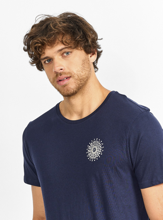 POLERA MANGA CORTA ALGODÓN HOMBRE CLOUDBREAK PRINT - 3