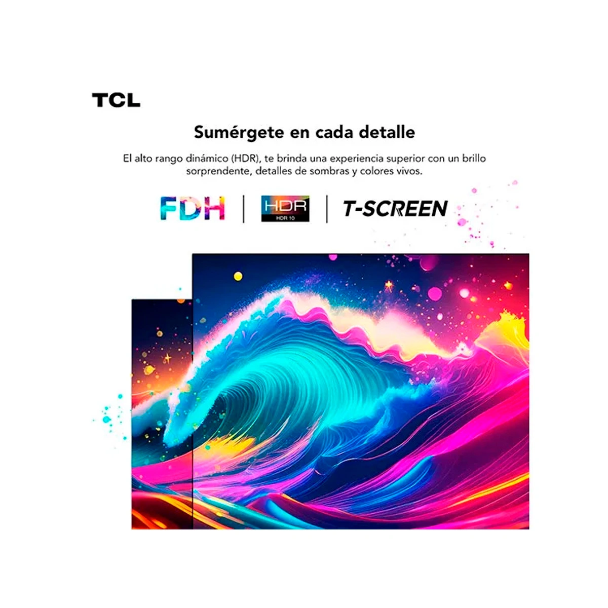 SMART TV TCL FHD 43" S4500 Negro, foto 3
