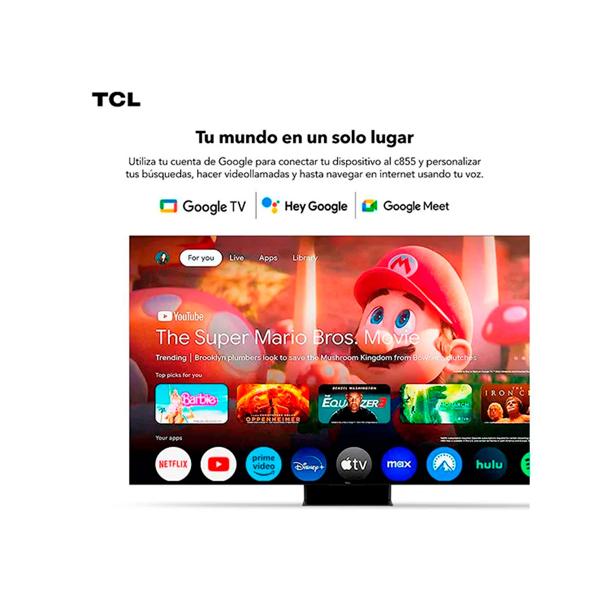 TCL C855 65", foto 8
