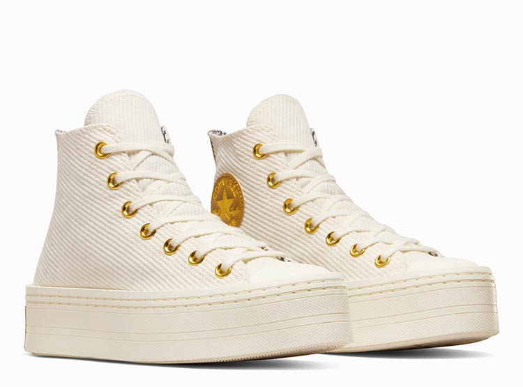ZAPATILLAS MUJER CONVERSE URBANAS BLANCO CHUCK TAYLOR ALL STAR MODERN LIFT - 2