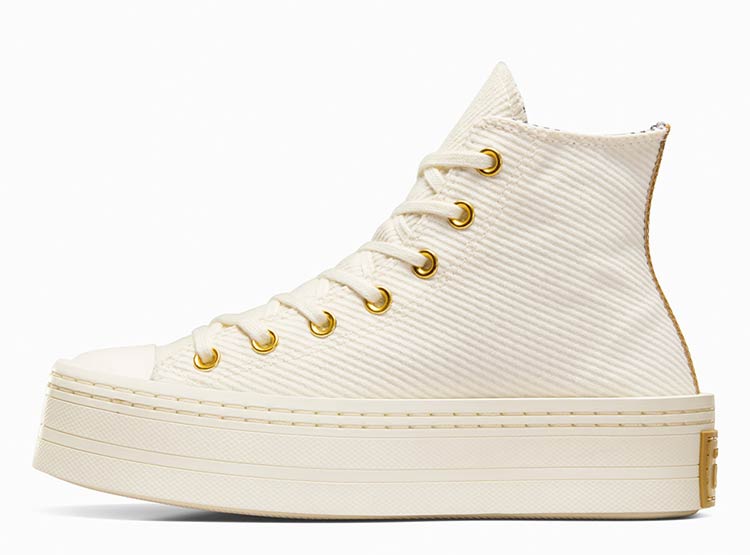 ZAPATILLAS MUJER CONVERSE URBANAS BLANCO CHUCK TAYLOR ALL STAR MODERN LIFT - 3