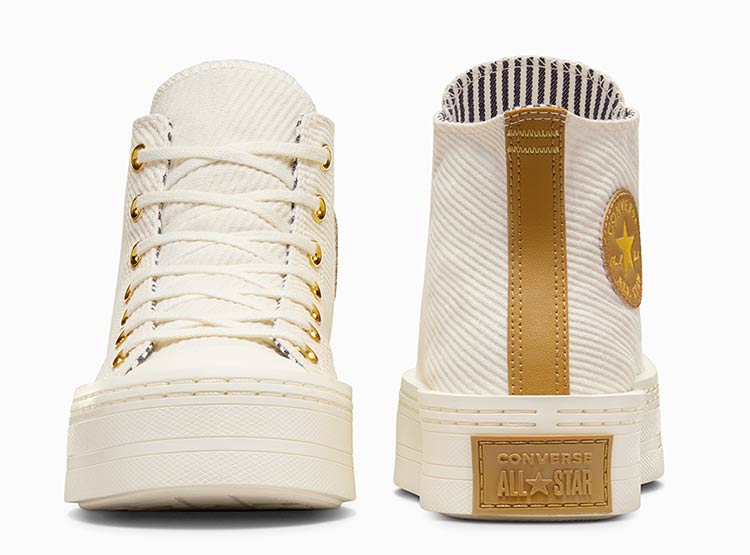 ZAPATILLAS MUJER CONVERSE URBANAS BLANCO CHUCK TAYLOR ALL STAR MODERN LIFT - 4