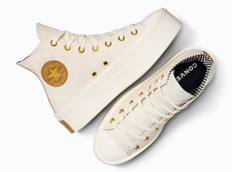 ZAPATILLAS MUJER CONVERSE URBANAS BLANCO CHUCK TAYLOR ALL STAR MODERN LIFT - 5