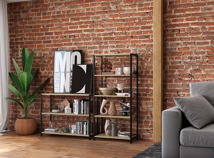 ESTANTE BE DESIGN NEW YORK 5 REPISAS MDP - 3