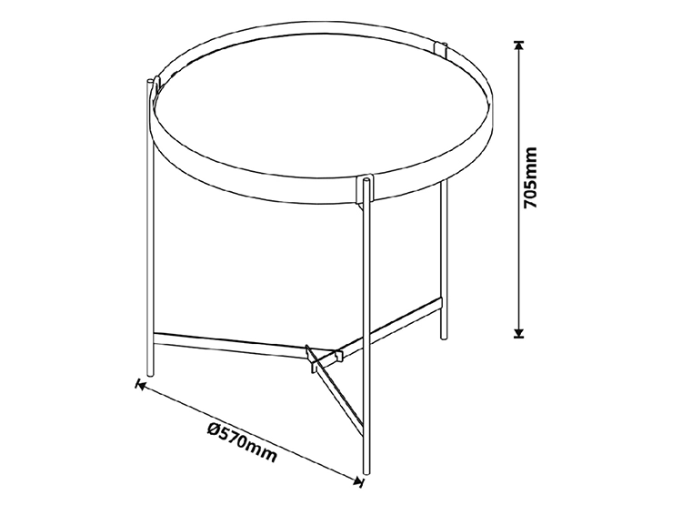 MESA LATERAL BE DESIGN AQUA COOPER  - 2