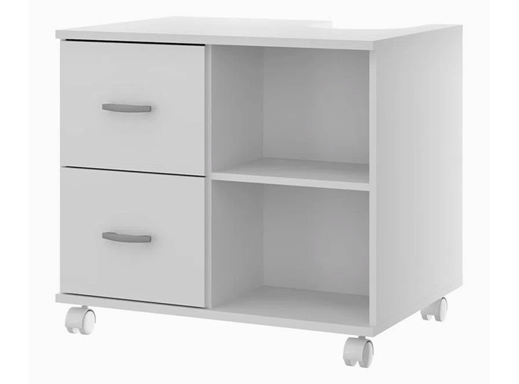 MUEBLE DE BAÑO BE DESIGN 2932N.00011 ORGANIZADOR MDP 2 CAJONES BLANCO - 2