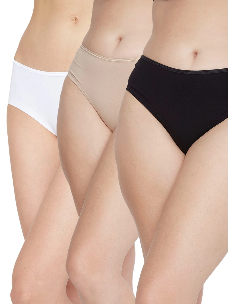 PACK 3 CALZONES PANTALETA ALGODÓN MUJER KAYSER MULTICOLOR P314184 - 1