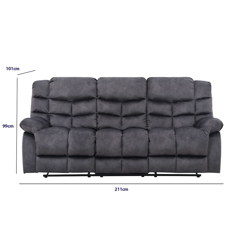 SOFÁ RIPLEY HOME RECLINABLE YOZ 3 CUERPOS - 7