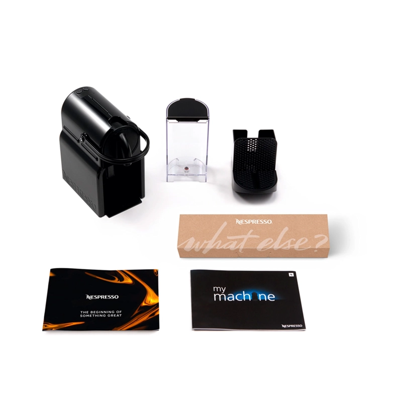 CAFETERA NESPRESSO CÁPSULA INISSIA BLACK SINGLE - 11