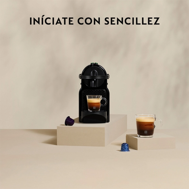 CAFETERA NESPRESSO CÁPSULA INISSIA BLACK SINGLE - 5
