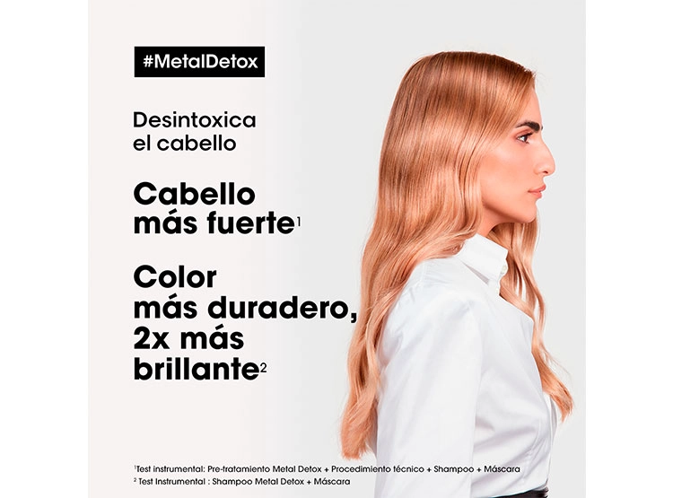 SHAMPOO L'ORÉAL PROFESSIONNEL METAL DETOX ANTIQUIEBRE CABELLO DAÑADO TINTURADO 500 ML - 3