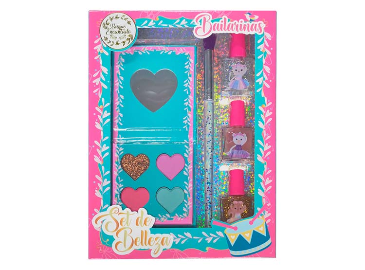 SET MAQUILLAJE PREMIUM Bosque encantado BAILARINAS - 2