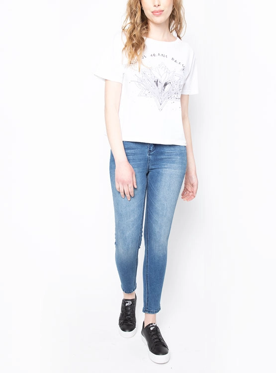 JEANS MUJER ELLUS ALGODÓN SKINNY - 1