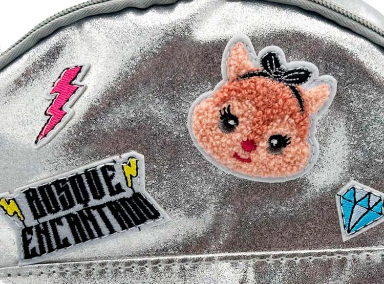 MOCHILA FASHION SILVER BOSQUE ENCANTADO - 4