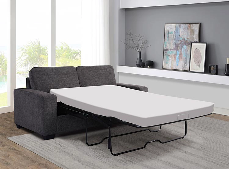 SOFÁ CAMA CIC BOLONIA 3 CUERPOS GRIS - 9