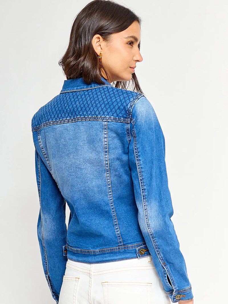 CHAQUETA MUJER REGATTA ALGODÓN CORTA DENIM - 2