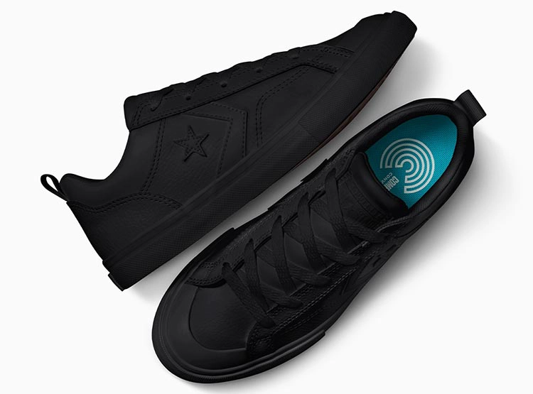 ZAPATILLAS NIÑO CONVERSE URBANO NEGRO PRO BLAZE CUERO INFANTIL - 4