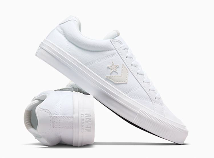 ZAPATILLA UNISEX CONVERSE URBANA BLANCO SPORT CASUAL - 6