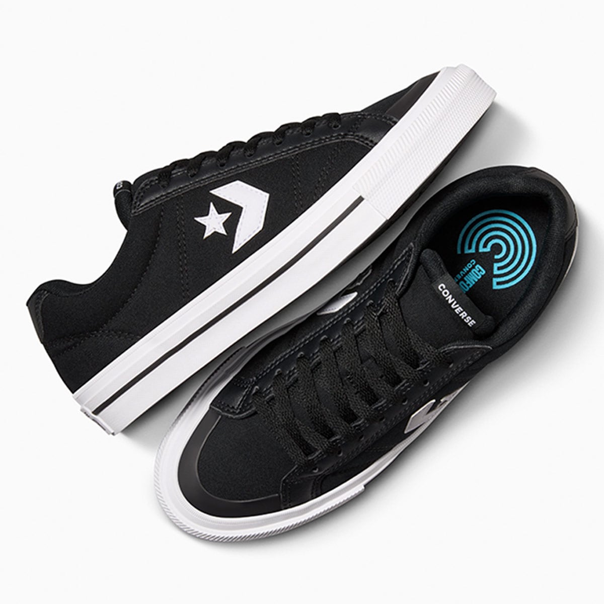 ZAPATILLAS UNISEX CONVERSE URBANO NEGRO SPORT CASUAL - 4