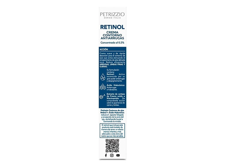 CREMA CONTORNO ANTIARRUGAS RETINOL + ÁCIDO HIALURÓNICO - 4