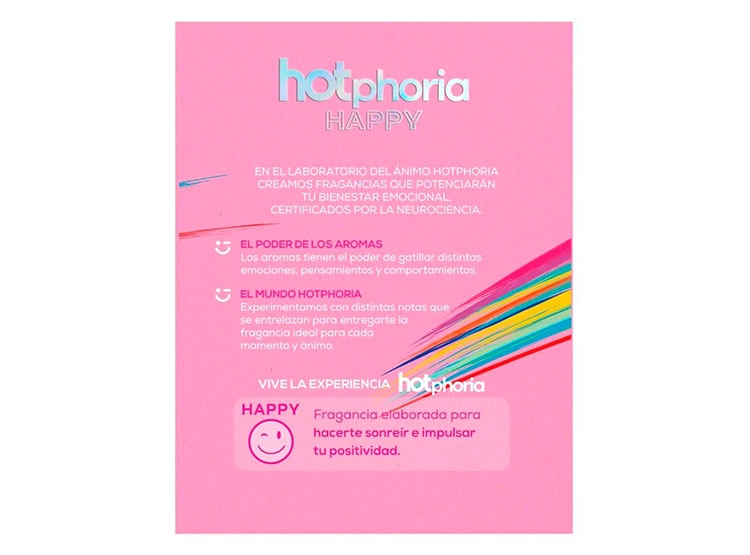 PERFUME PLAISANCE HOTPHORIA HAPPY MUJER EDP 80 ML - 3