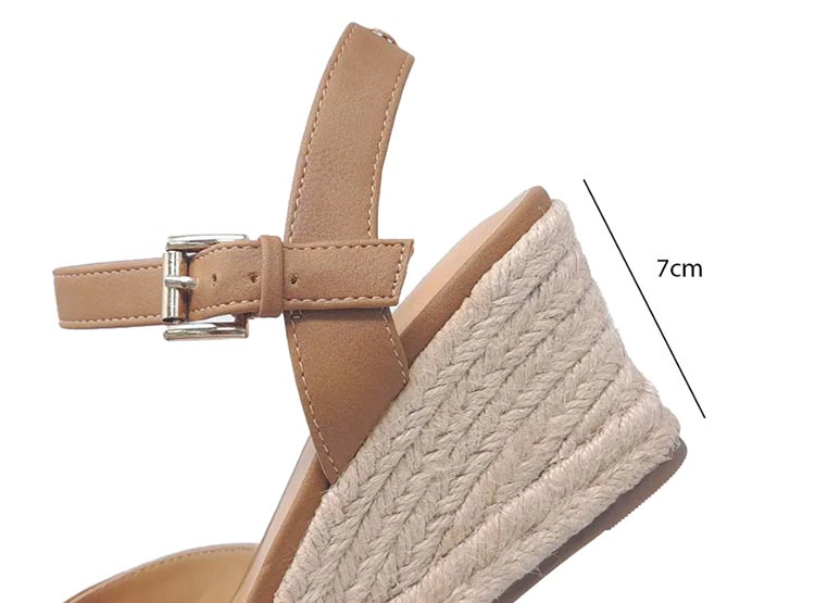 SANDALIAS MUJER TOMMY HILFIGER CAFE TWFP92211-218 - 6